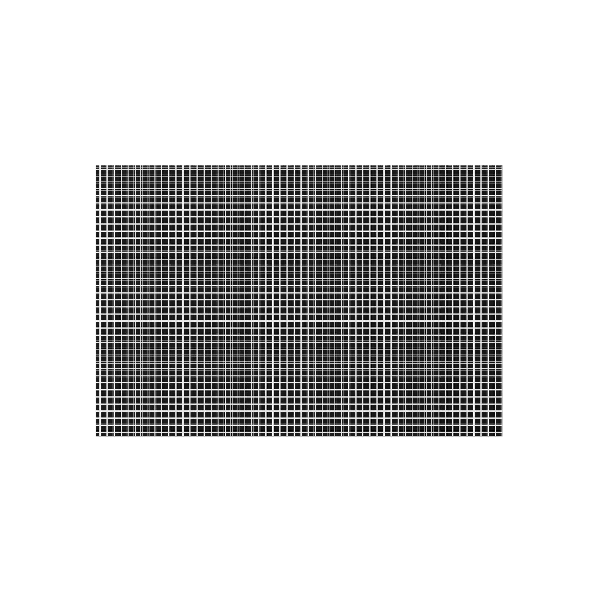 Black and white checkered outdoor rug — soft polyester chenille with a non-slip backing