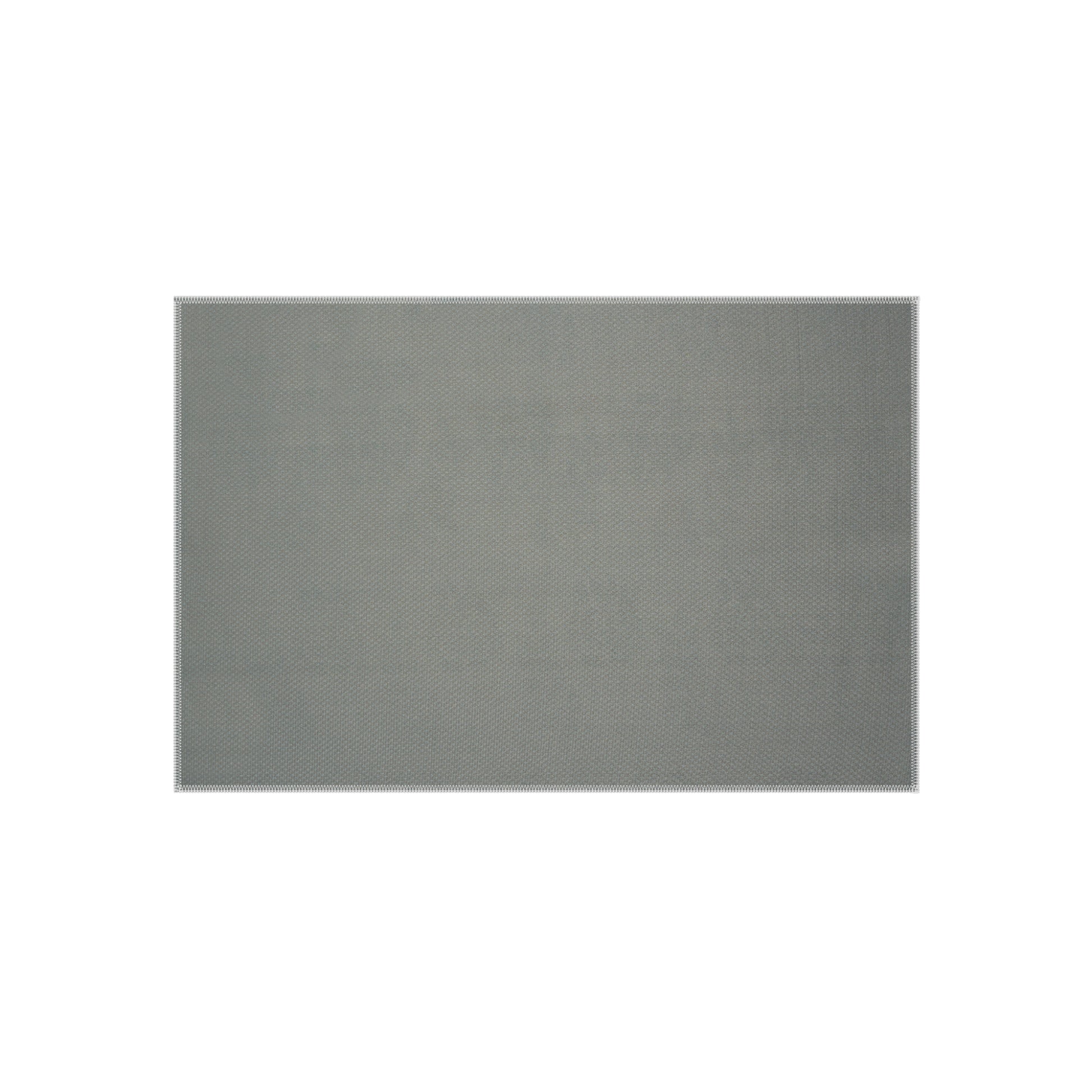 Black and white checkered outdoor rug — soft polyester chenille with a non-slip backing