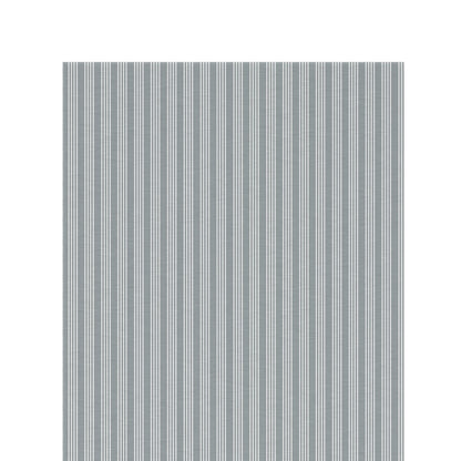 Grey ticking stripe outdoor rug — soft polyester chenille with a non-slip backing