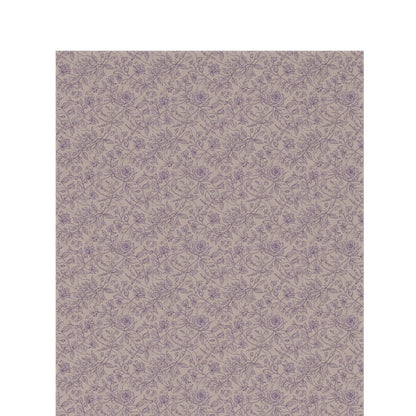 Mauve rose vine outdoor rug — soft polyester chenille with a non-slip backing